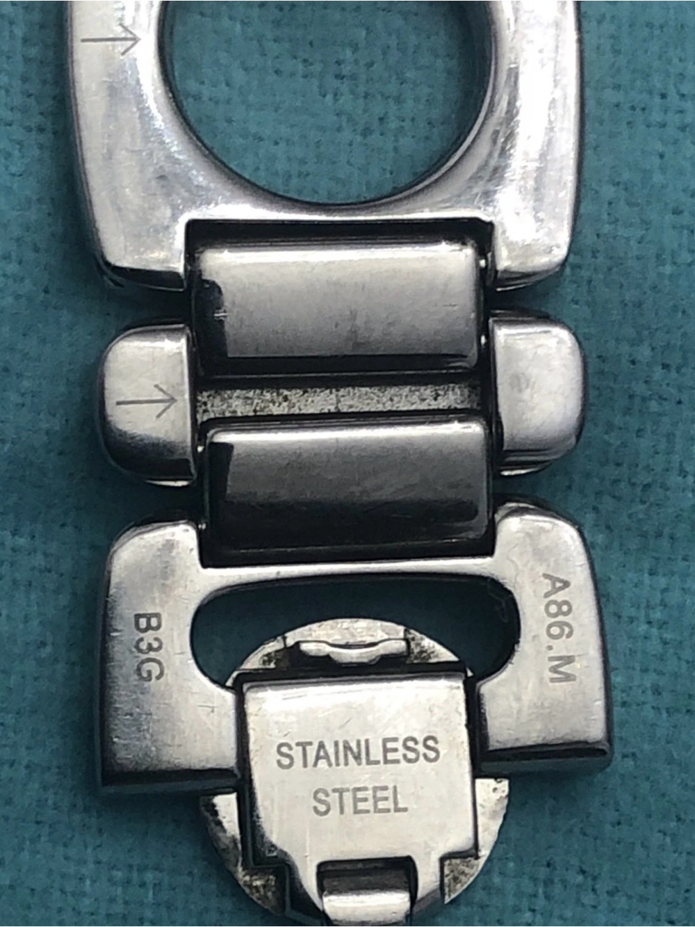 Movado Swiss Made Stainless Steel Sapphire Crystal Women's Watch (Needs Battery) - Picture 7 of 7